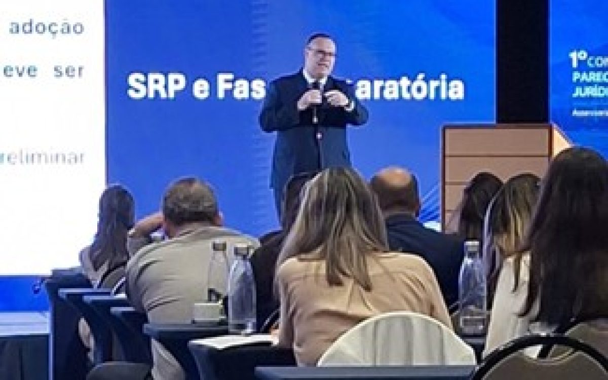 1º Congresso Nacional de Pareceristas e Assessores Jurídicos.